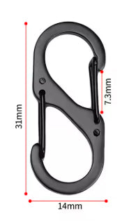 MOSQUETÓN RETRAX | Seguridad para tu móvil en la nieve